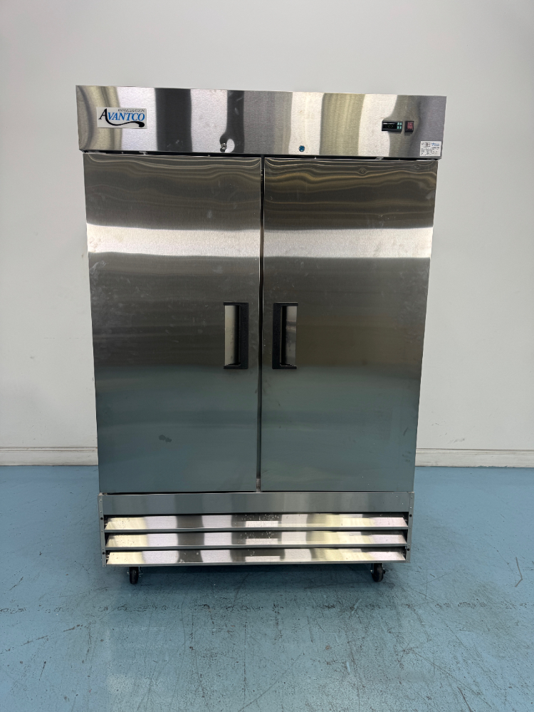 Image of Avantco Double Door Reach In Refrigerator